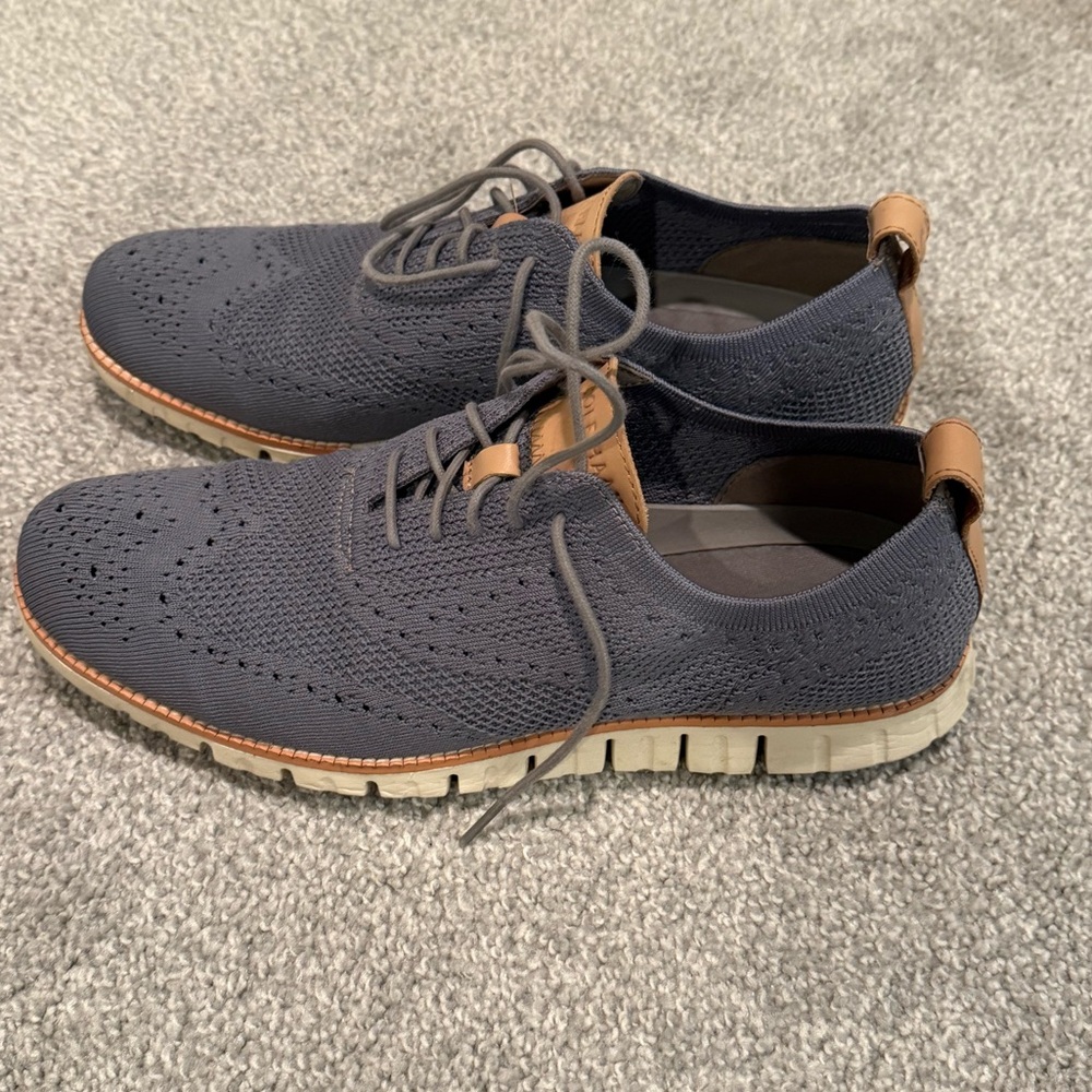Men's Gray Cole Haan ZeroGrand Shoes